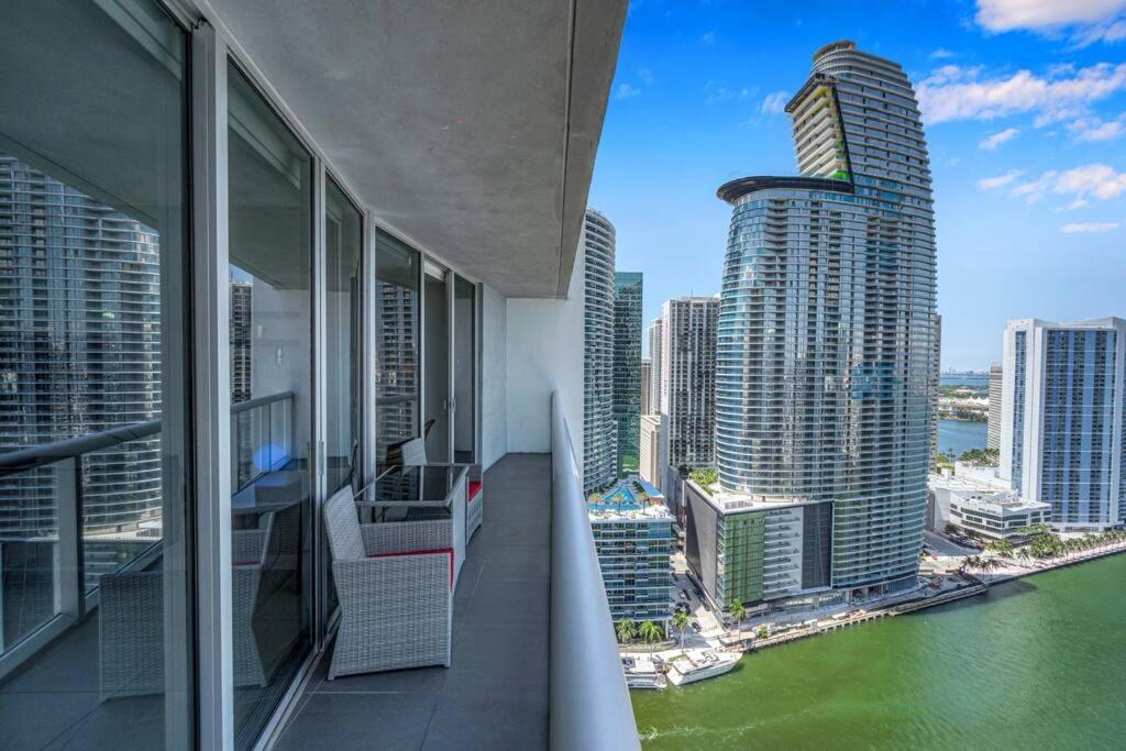 Апартаменты Icon Luxury 34Th Floor Amazing Oceanview, Brickell Майами Экстерьер фото