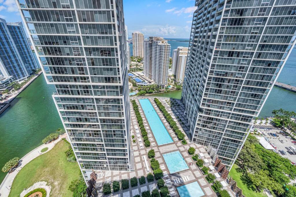 Апартаменты Icon Luxury 34Th Floor Amazing Oceanview, Brickell Майами Экстерьер фото