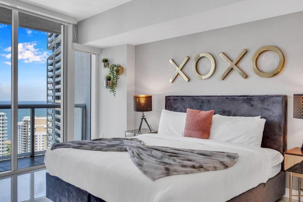 Апартаменты Icon Luxury 34Th Floor Amazing Oceanview, Brickell Майами Экстерьер фото