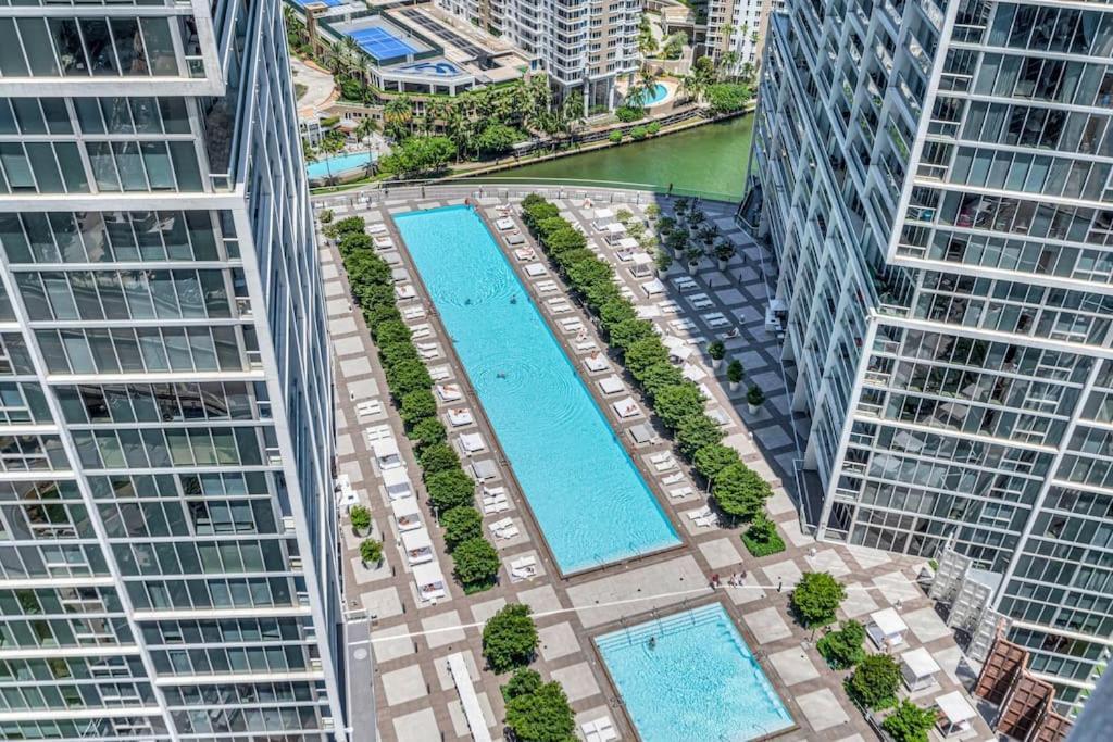 Апартаменты Icon Luxury 34Th Floor Amazing Oceanview, Brickell Майами Экстерьер фото